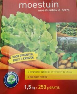 Organische mest groenten te koop op Moestuinweetjes.com