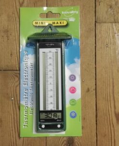 Digitale thermometer voor tuinkast of serre