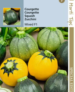 Courgette zaden mixed round F1