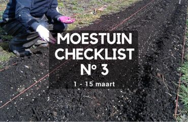 Moestuin checklist 3