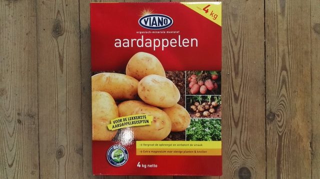 Organische meststof aardappelen