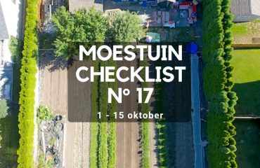 Moestuin checklist oktober