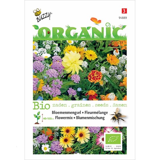 Buzzy organic Bloemenmengsel (BIO)