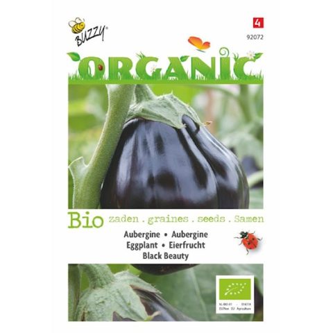 buzzy organic aubergine black beauty